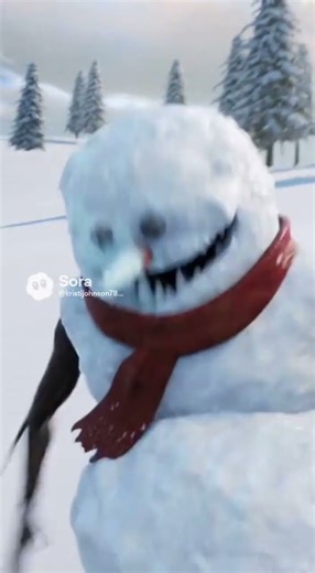 I'm in another Disney Pixar movie. Called The Snowman Monster 😁