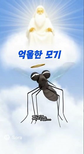 (유머조크)억울한 모기 #웃음
