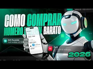 COMO COMPRAR NÚMERO VIRTUAL BARATO EM 2026 🔥 FUNCIONANDO!