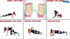 FLAT TUMMY WORKOUTS YOU CAN DO AT HOME by Team Fitness Training | JamesEllisFit