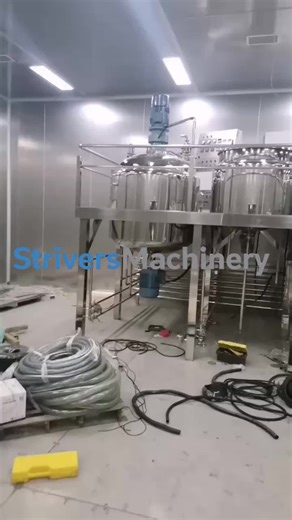 This video highlights a real cosmetic factory emulsifying workshop installation completed before the Chinese New Year. With limited time and high standards, StriversMachinery sent its most experienced technicians to ensure proper installation and commissioning. The project shows how installation quality directly affects long-term production stability and reflects our commitment to responsibility and professionalism. #StriversMachinery