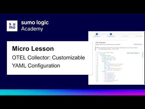 OTEL Collector: Customizable YAML Configuration