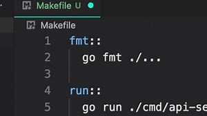 用 Makefile 简化 GO 项目工作流程
