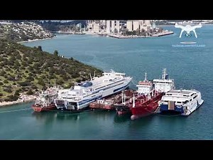 To Capricorn και ο υπόλοιπος στόλος της Seajets στα ναυπηγεία Χαλκίδας !