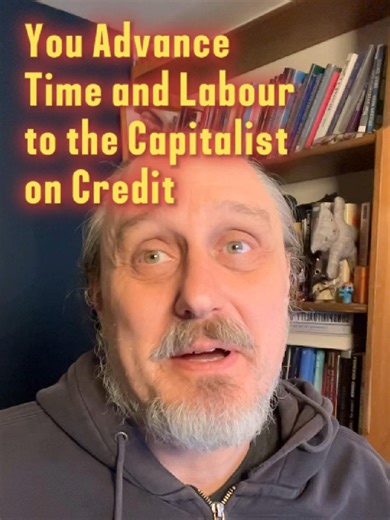 You pay rent in advance but get paid in arrears. What does this do to your experience of time? #antifascism #anticapitalism #Marx #grind #UBI