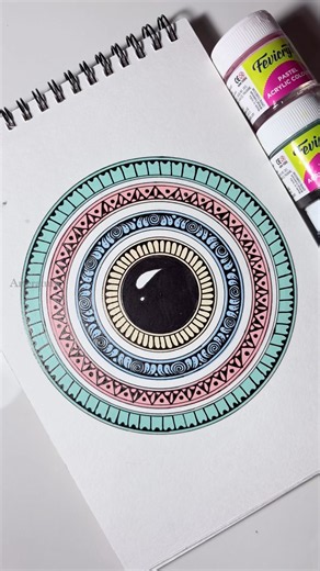 Unique Mandala Pattern For Beginners🌸🎀