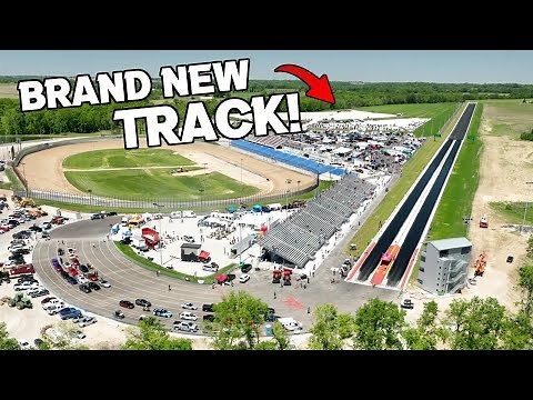 KC's BRAND NEW TRACK is Born! (Flying H Drag Strip)