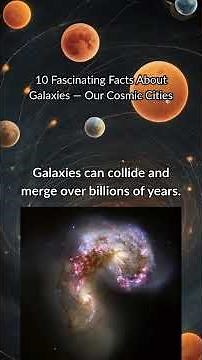 Galaxies - the New York City of stars! #space #cosmicexploration