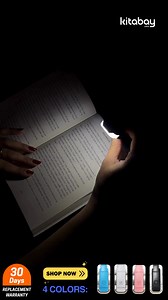 Book Reading Light - Available in 4 fab colors: 💖 Pink, 💙 Blue, ⚫ Black, ⚪ White 🔌 USB rechargeable – no batteries needed 💡 Bright, flexible & lightweight 📖 Perfect for books, laptops & Kindles 🌈 Comes in 4 cute colors: Pink, Blue, Black, White 👜 Pocket-friendly & travel-ready ⏱️ 8–10 hours on a single charge! 📦 Grab yours now from kitabay.com 💛 #BookLight #ReadingGlow #Kitabay #BookLoversMustHave | Kitabay