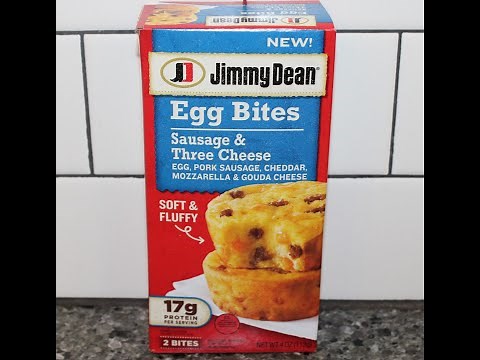 Jimmy Dean Sausage & Three Cheese Egg Bites Review
