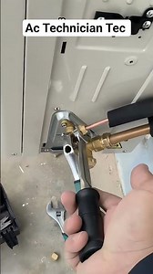 flare Nuts tighten Outdoor unit relocation