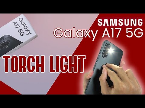 How to Turn On Torch Light on Samsung Galaxy A17 5G
