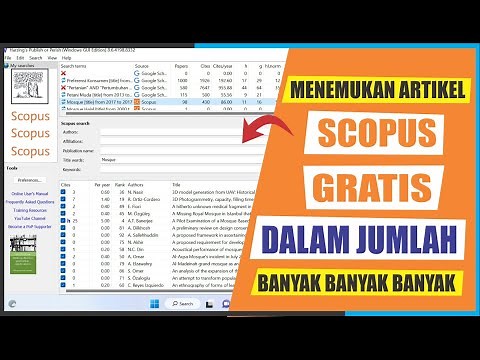 How to Find a Large Number of FREE SCOPUS Journals