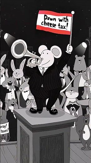 1930s mouse said: “Down with cheese tax!” 🧀✊