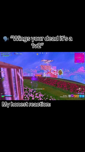 Epic 1v2 Clutch Wings Moments in Fortnite