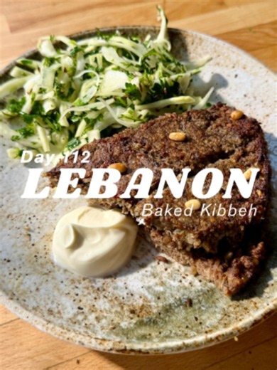 Baked Kibbeh recipe (Lebanese meatloaf)