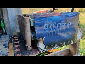 A Pyro Repair Job, Deep Ocean 500g cake from Fox Fireworks