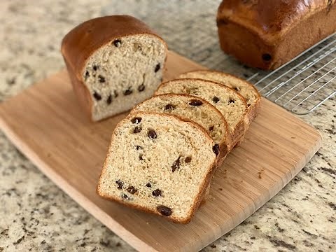 Cinnamon & Raisin Bread / How to Make Raisin Bread