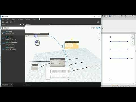 Custom Dynamo Node Changes Grid of Points into Vertical and Horizontal Lines