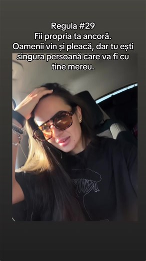 Fii propria ta ancoră. Oamenii vin și pleacă, dar tu ești singura persoană care va fi cu tine mereu. #viral #fyp #for #fy #foryoupage❤️❤️