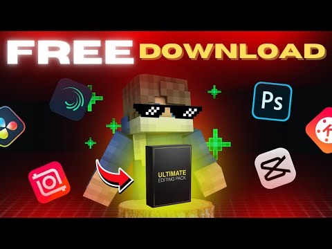 🔥 FREE Ultimate Editing Pack for Minecraft! 🎬 (SFX, VFX, BG Music & More!) #Editing #GamingEdits