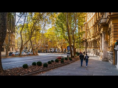 Walking Tour: Via Veneto in Rome, 2024 (Luxury 4K)