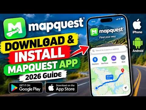 How to Download & Install MapQuest App in 2026 | Android & iPhone