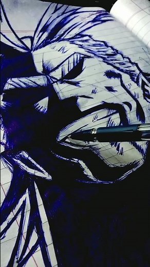 Quick Sketch of All Might #allmight #myheroacademia #quicksketch #anime