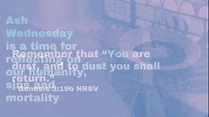 1.4K reactions · 765 shares | Why does Lent begin with ashes? Take a moment to watch this video to discover the history and traditions of Ash Wednesday.. | The United Methodist Church | Facebook