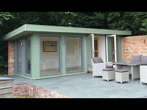 Garden Summer House / Office Construction - Step by Step