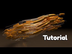 Cinema 4D - X-Particles - Follow spline - Tutorial