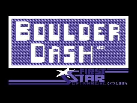 Boulder Dash (Commodore 64) Classic Gameplay