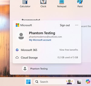 Account Manager di Start Menu Windows 11 Dapatkan Perubahan!