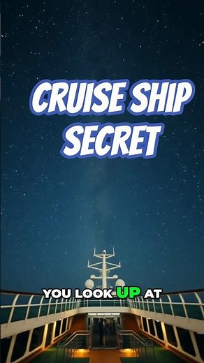 Cruise Ship Secret #royalcaribbean #cruise #cruiseship #travel #secret