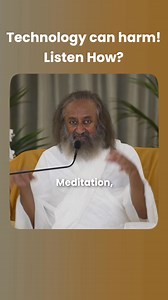 35K views · 830 reactions | Technology can harm! Listen How? | Gurudev Sri Sri Ravi Shankar | Facebook