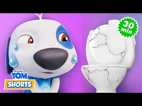 Toilet Saga: Part 2 🚽💥 Talking Tom Shorts Compilation