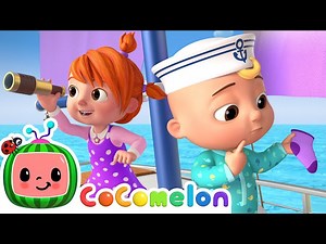 Row Row Row Your Boat (Sea Adventure Edition! ⛵) | CoComelon Nursery Rhymes & Kids Songs - Videos For Kids