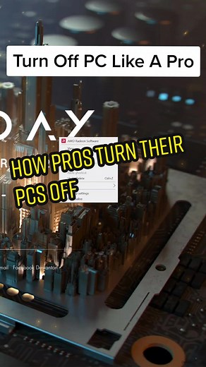 How To Turn Off PC Like A Pro? #turnoffpc #pc #pctips #pctipsforyou #pchumour #unnessesary