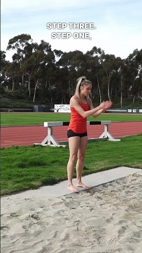 LONG JUMP LANDING FOR BEGINNERS ‼️