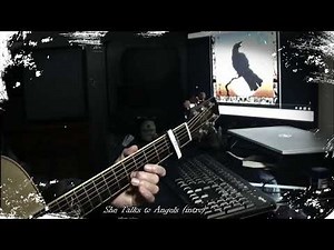 She Talks to Angels - The Black Crowes - acoustic guitar intro tutorial (visual)