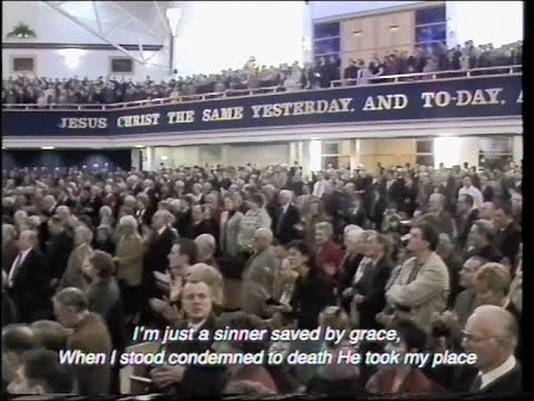 I'm Just a just a sinner saved by grace: Worship at Whitewell Metropolitan Tabernacle Belfast