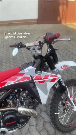 Fantic Xmf 4t Performance 🤑#125ccm🖤❤️ #geld #super #🇩🇪 #✝️