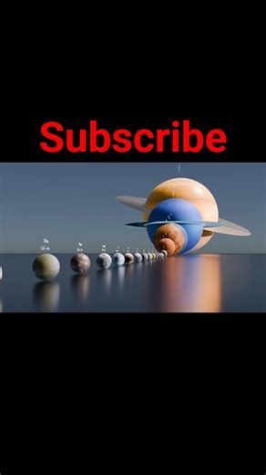 Solar System Size Comparison | Shocking True Scale #shorts