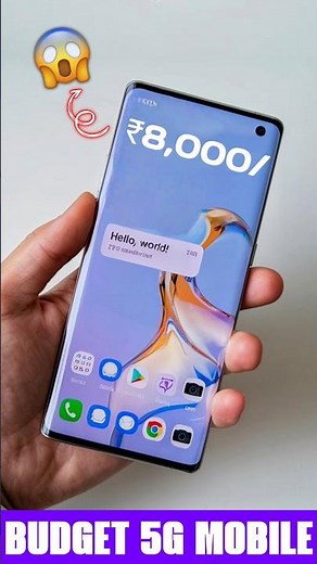 CHEAPEST 5g mobile under 8000 🤩⚡ | Top 3 best budget 5g mobile under 8000