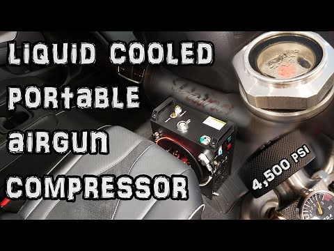 Portable Air Rifle Compressor!! - FULL REVIEW + Setup Guide - 4,500 psi - Airgun Refilling - PCP
