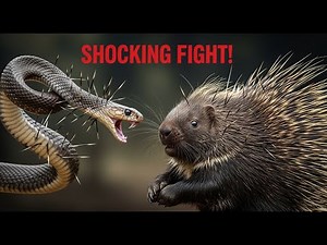 Nature's Spiky Surprise: Watch Lions, Tigers, and Snakes Get Owned by Porcupines!