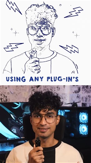 Tutorial on how to make doodle art effect inside @adobe after effects without using any plug-in's.