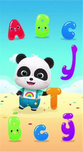 Learning With Panda #funny #panda #kids #cute #learning