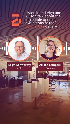 18 reactions | Listen in as Leigh Kenworthy from 7BU talks to Burnie Arts Curator, Allison Campbell about the incredible new exhibitions on show at the Burnie Arts Gallery. #burnieartsscene #discoverburnie #exploretasmania | Burnie City Council | Facebook