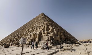 Il corridoio segreto scoperto nella piramide di Cheope